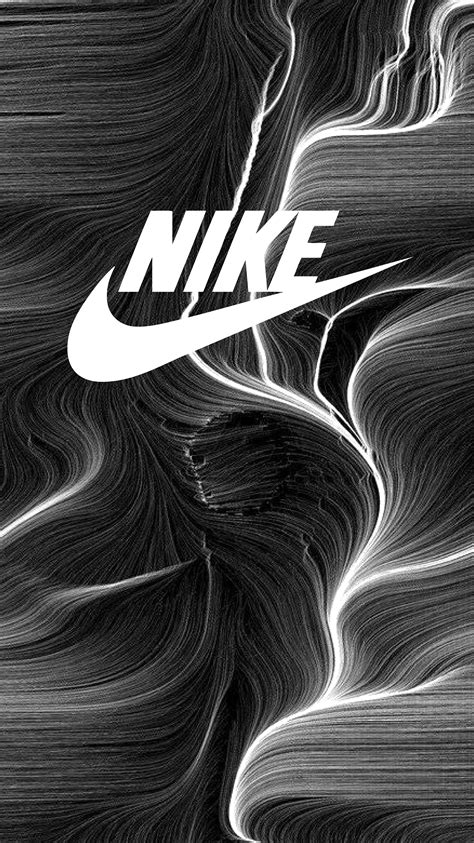 Nike wallpaper black and white